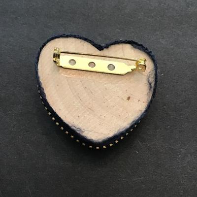 Sale Photo Thumbnail #211: Handcrafted brooch with zippers please see attached photos