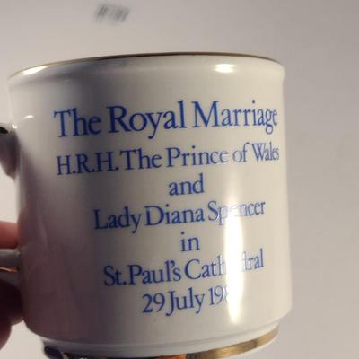 Sale Photo Thumbnail #127: Lady Diana and Prince Charles Wedding Commemorative Cup