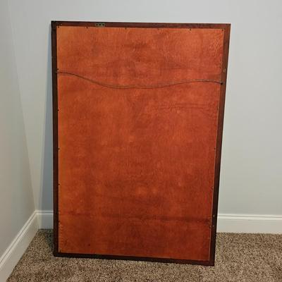Wooden Frame Wall Mirror