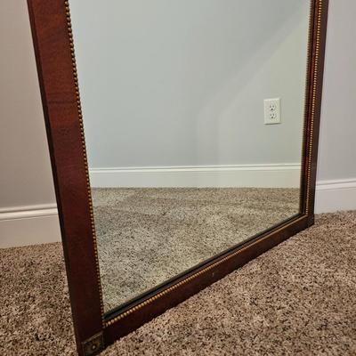 Wooden Frame Wall Mirror