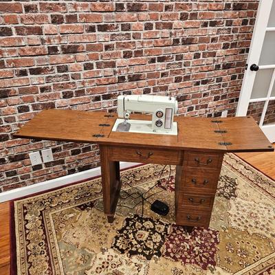 Sears Kenmore Console Sewing Machine & More