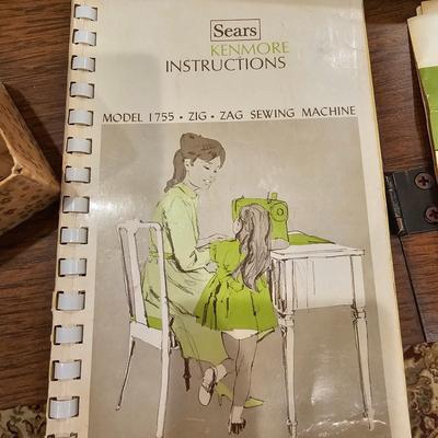 Sears Kenmore Console Sewing Machine & More