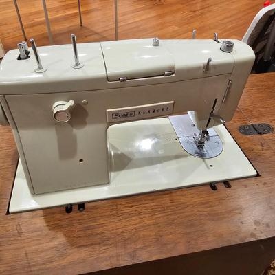 Sears Kenmore Console Sewing Machine & More