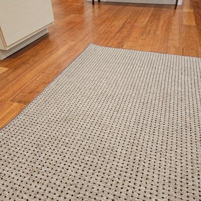 Jute Back Tan Pattern Rug/Runner