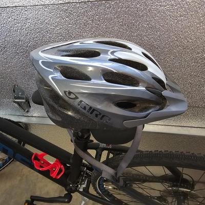 Square Cross Ghost Bicycle & Helmet