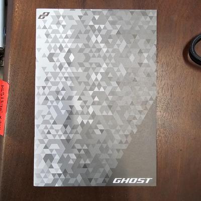 Square Cross Ghost Bicycle & Helmet