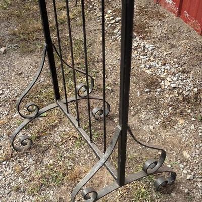 Iron Candle Holder