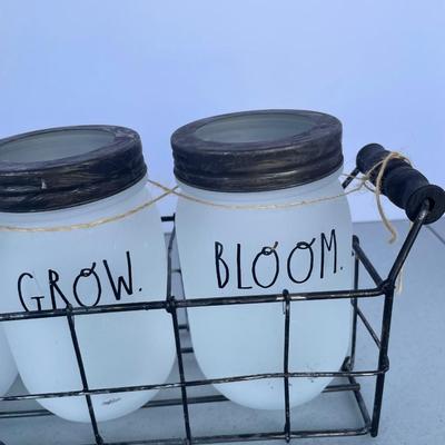 New Rae Dunn Mason Jar Caddy