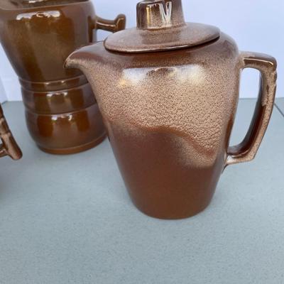 3 Frankoma Pitchers