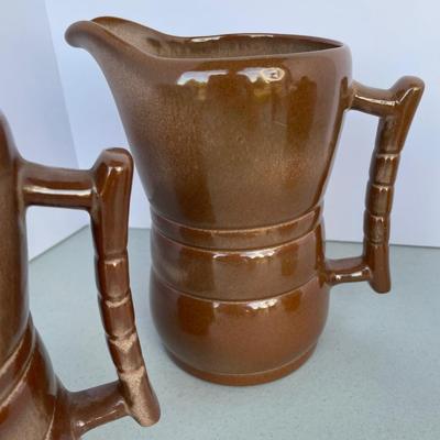 3 Frankoma Pitchers