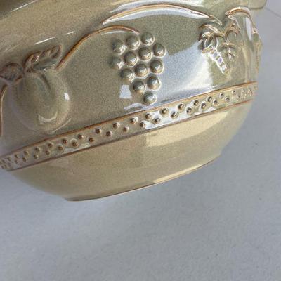 Extra Large Bowl and tall Vase with Twigs