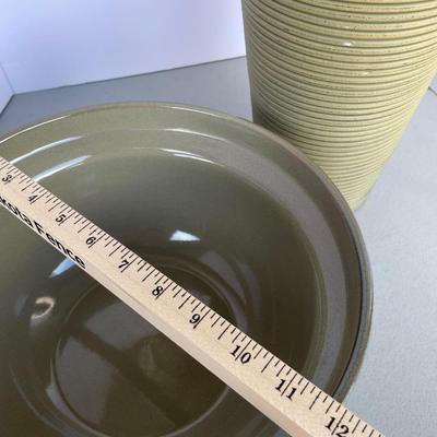 Extra Large Bowl and tall Vase with Twigs