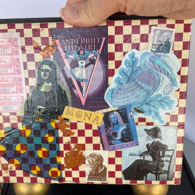 Wood and Decoupage Boxes