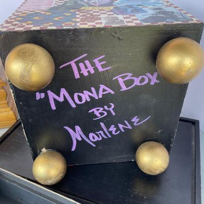 Wood and Decoupage Boxes