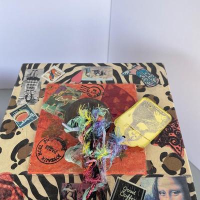 Wood and Decoupage Boxes
