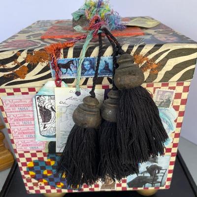 Wood and Decoupage Boxes