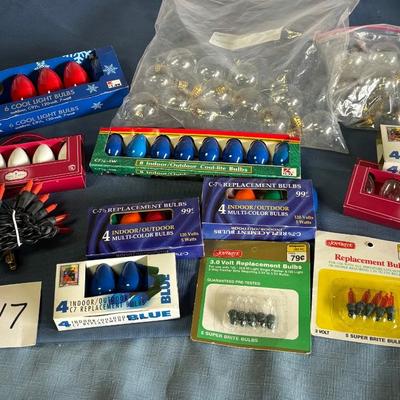 Christmas Bulb Lot