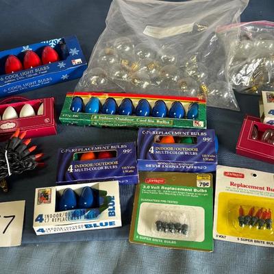 Christmas Bulb Lot