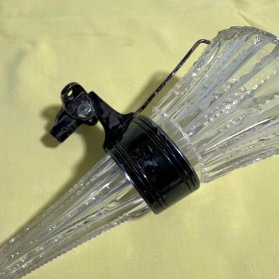 Crystal Bud Vase from a antique touring Car