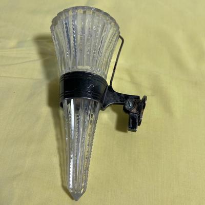Crystal Bud Vase from a antique touring Car