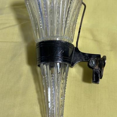 Crystal Bud Vase from a antique touring Car