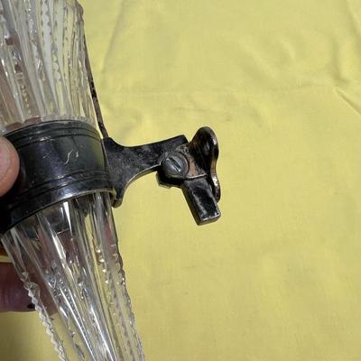 Crystal Bud Vase from a antique touring Car