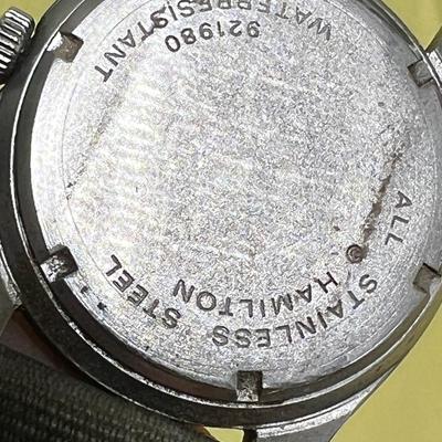 Hamilton 921980 Avirex VINTAGE Military Wristwatch