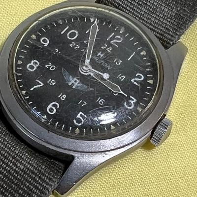 Hamilton 921980 Avirex VINTAGE Military Wristwatch