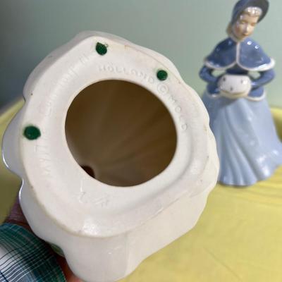 Hand Painted Ceramic Figurines (4) 