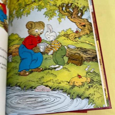 (3) Little Brown Bear Story Books Dated 1942 to 1955 Dates