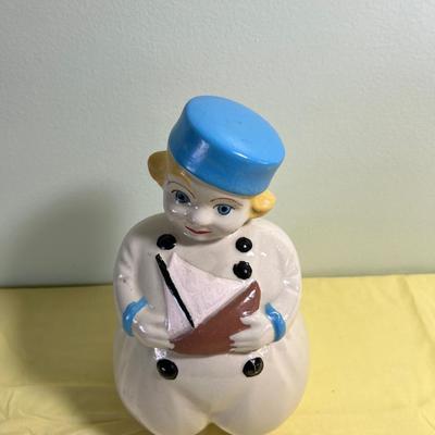 Shawnee Dutch Boy Cookie Jar, VINTAGE!