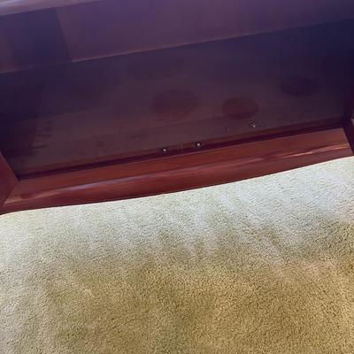 Small Sofa Table with Pink Marbel Top
