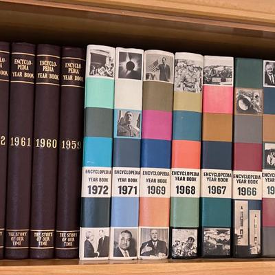 2 Set of Encyclopedia Year Book. 1959 to 1972