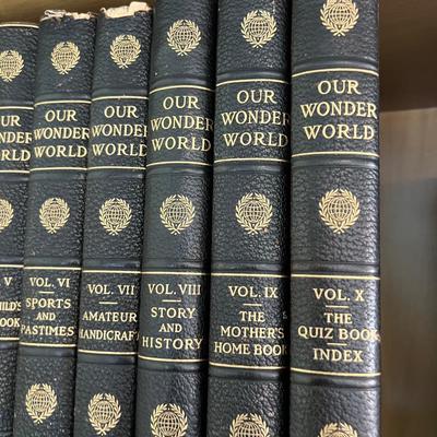 Wonder World 10 Voume Set Library of Knowledge 