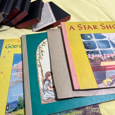 HUGE Collection of Bibles, Christian Book, Bible Story Books , Tiny Bibles to Regular Size. 