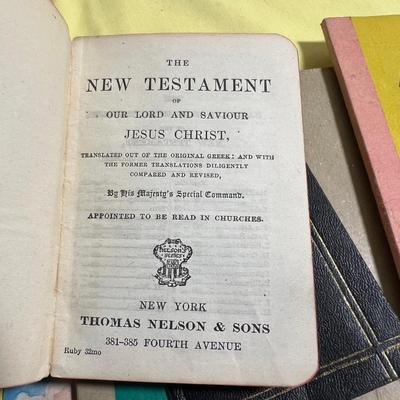 HUGE Collection of Bibles, Christian Book, Bible Story Books , Tiny Bibles to Regular Size. 