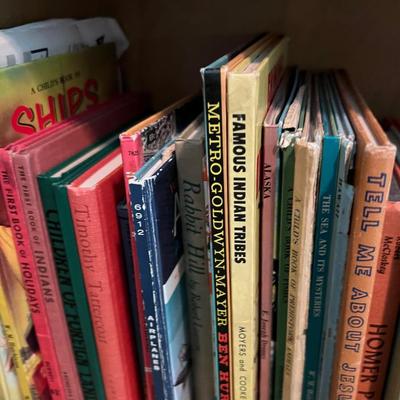 Huge Pile of Children's VINTAGE Books 