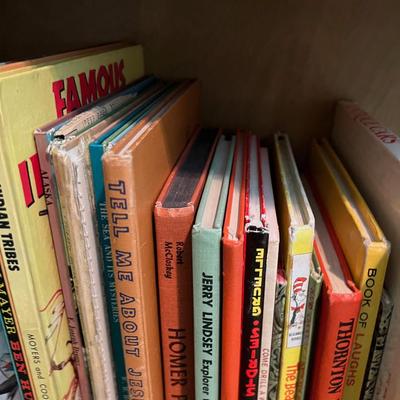 Huge Pile of Children's VINTAGE Books 