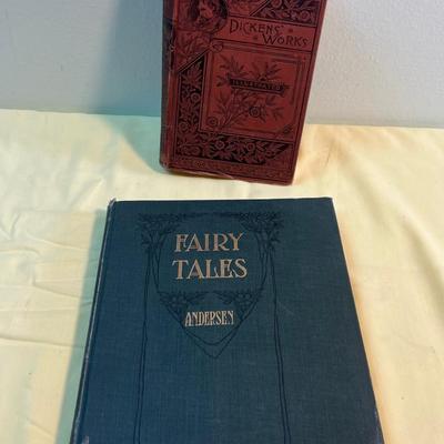 Dickens Works and Andersons Fairy Tales 