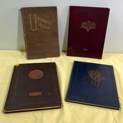 1924, 26, 27 &28 UNITA High School Year Book