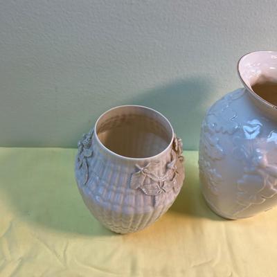 2 Belleek Vase 