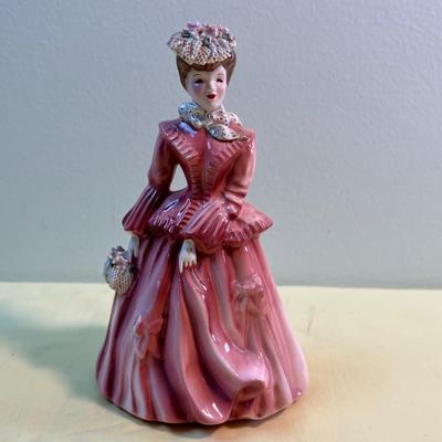 Florence Ceramics - Woman in Pink Dress 