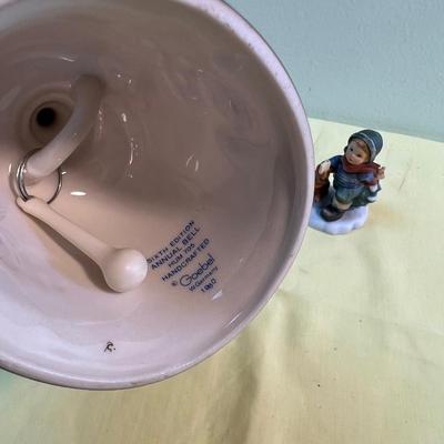 Goebel Bell and Small Figurine