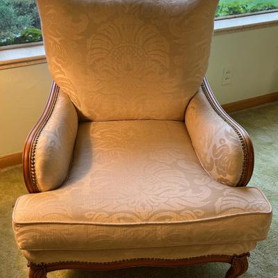 Beautiful Upholstered Chair Cream Color