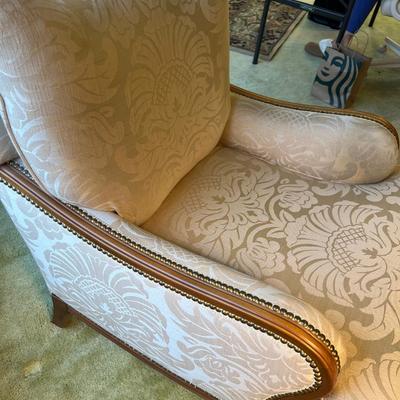 Beautiful Upholstered Chair Cream Color