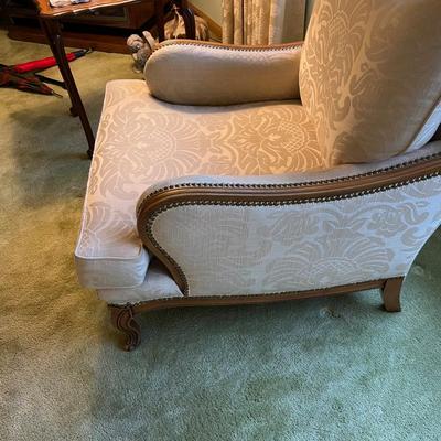Beautiful Upholstered Chair Cream Color