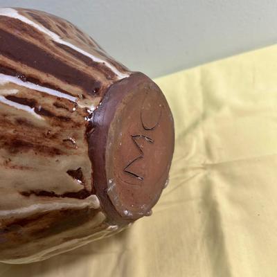 Brutalist Vase Studio Art Pottery