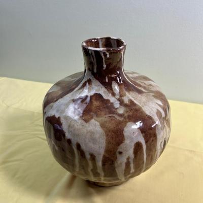 Brutalist Vase Studio Art Pottery