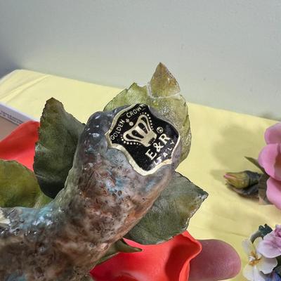 Ceramic Flowers Cape De Monte Style Some Marked Made in ITALY! 