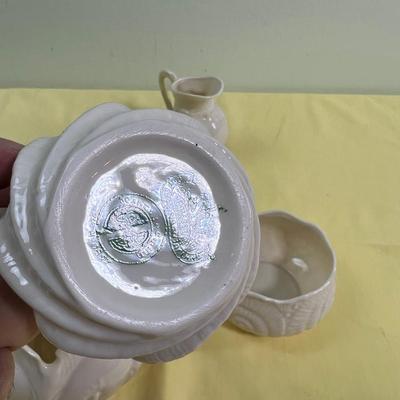 Irish Belleek  Bowls (5) Pieces